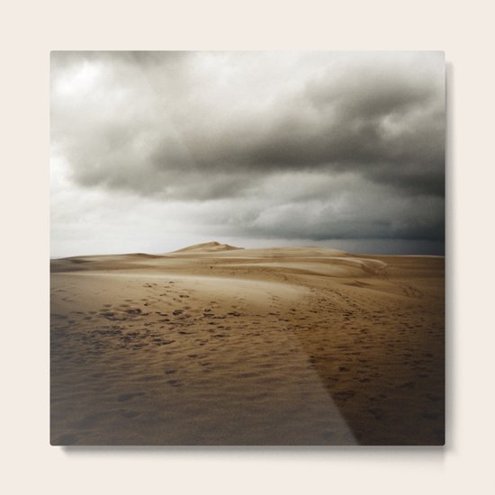 Tempête de Sable Metal Print