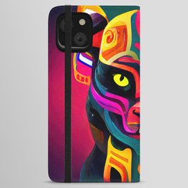 Mayan Panther iPhone Wallet Case