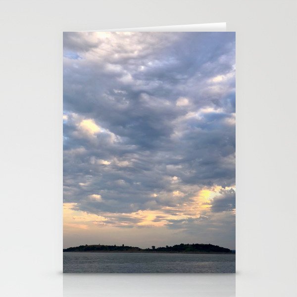 Sky over Massachusetts Stationery Cards