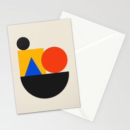 Balance 02: Bauhaus Mid-Century Edition Stationery Card