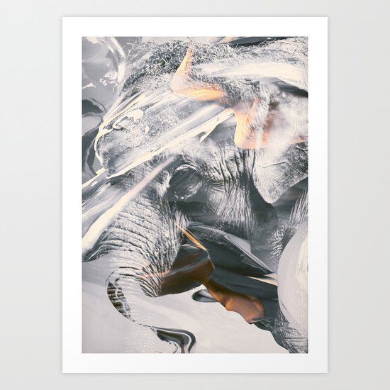 ELEPHANT 2 Art Print