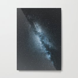 Starry Night Metal Print | Long Exposure, Stars, Landscape, Color, Vintage, Digital, Galaxy, Curated, Universe, Sky 