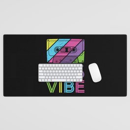 90's Vibe Retro Cassette Tape Music Desk Mat