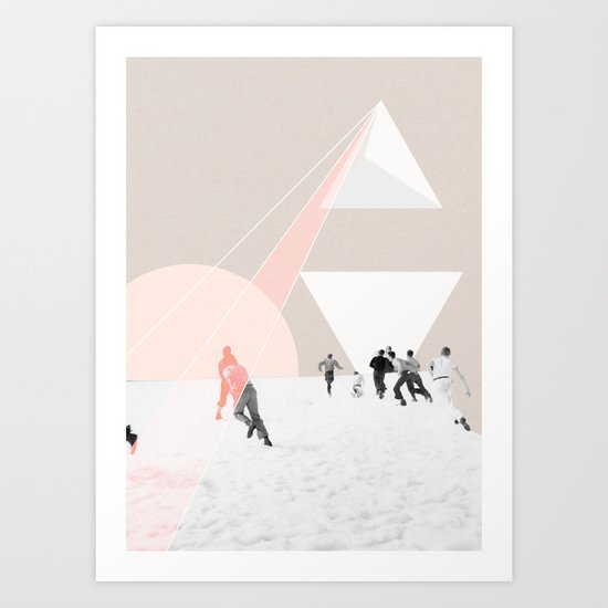 From the sky Art Print
