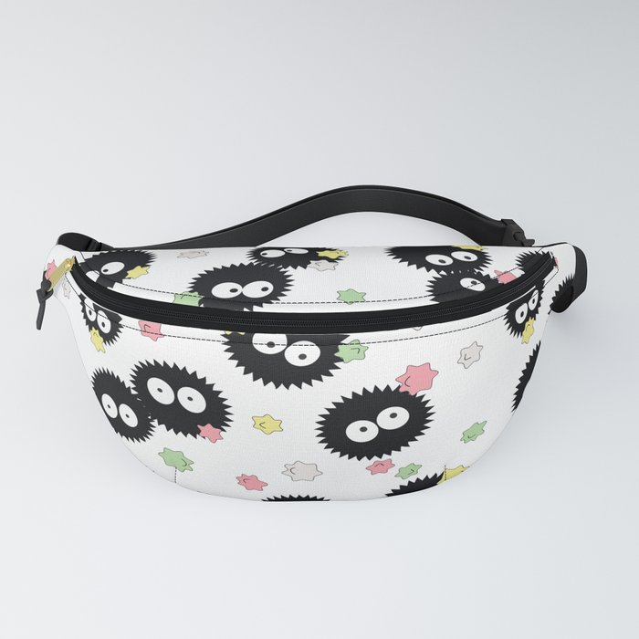 Cute Soot Sprites with Candy Fanny Pack