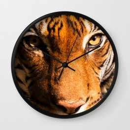 Tiger Face Wall Clock