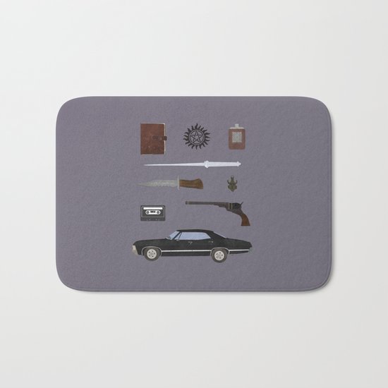 Supernatural v2 Bath Mat