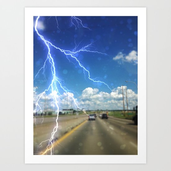 Awwww.....Summer storms!!! Art Print