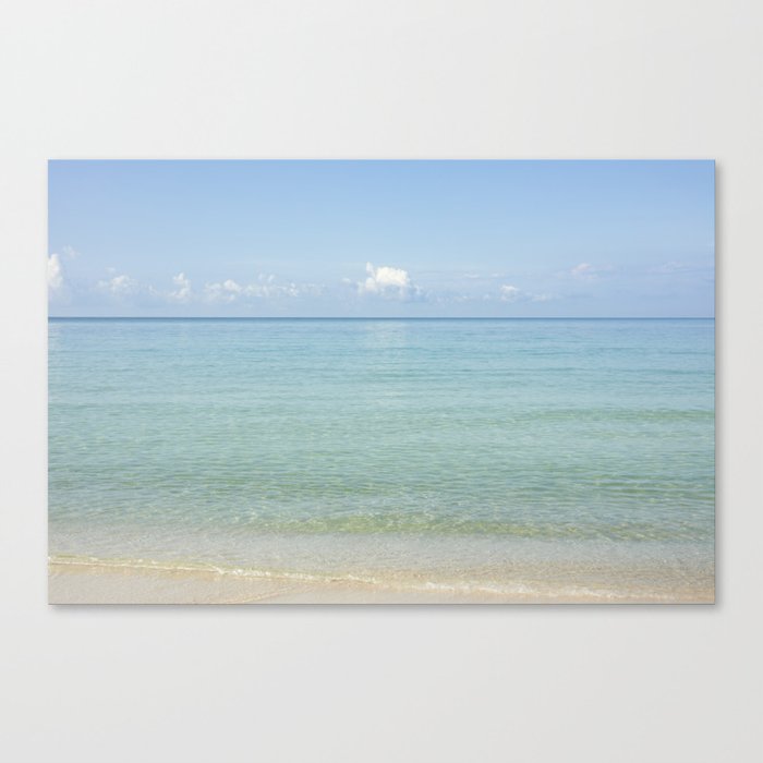 View from Rosemary Beach x Florida Gulf Coast Photography Canvas Print