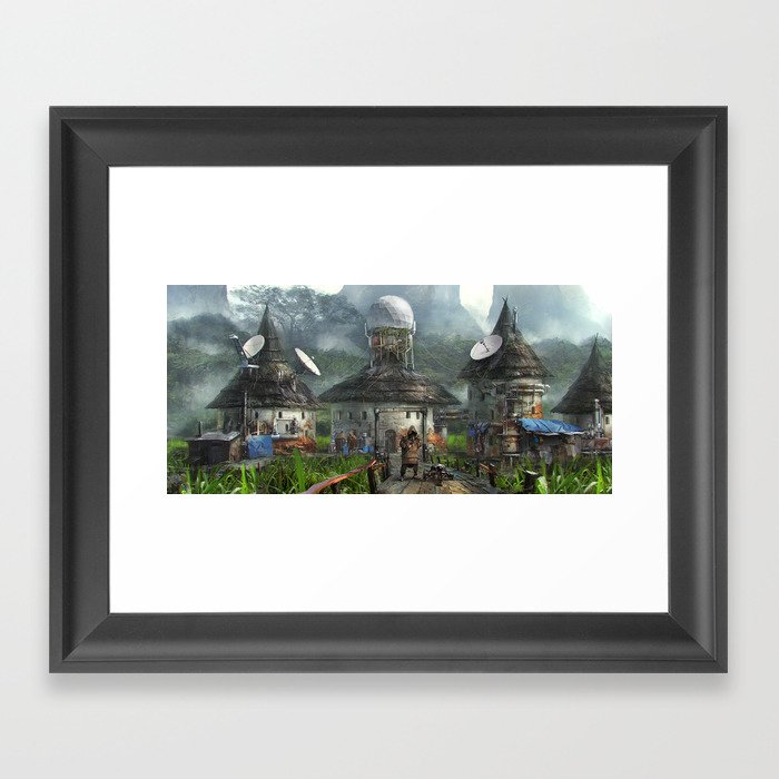 Campsite Framed Art Print