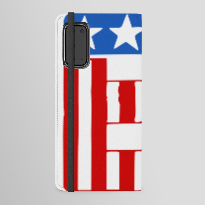 Usa Beer Text Stars And Stripes beer Android Wallet Case