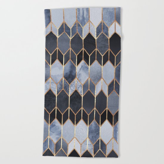 Stained Glass 4 Beach Towel