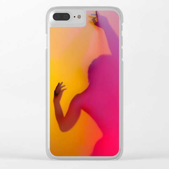 The Color of Love Clear iPhone Case