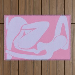 The Blue Nude at Dawn by Henri Matisse Outdoor Rug