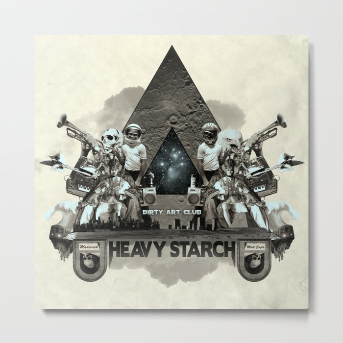 Heavy Starch Metal Print