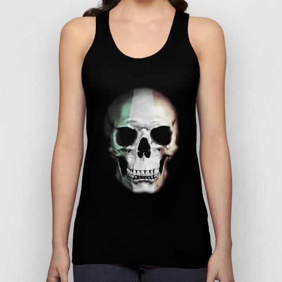 Irish Skull Unisex Tank Top