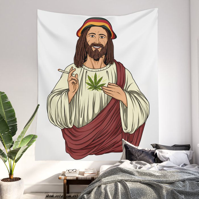 Smoking best sale hand tapestry