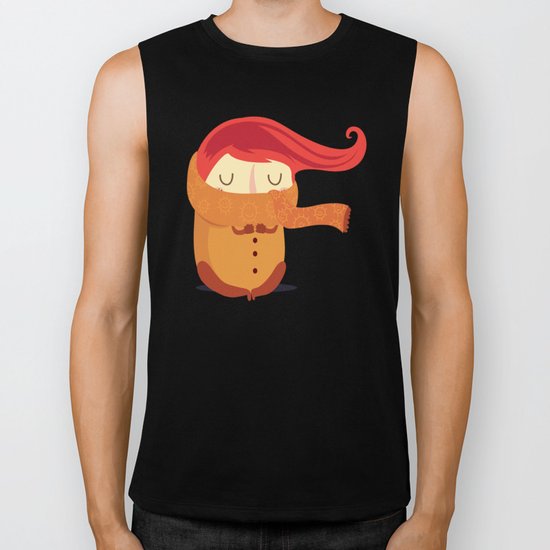 F is for freezing Biker Tank