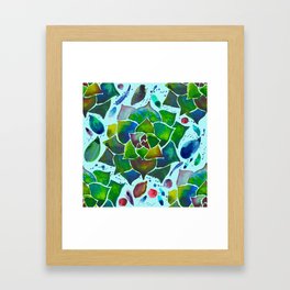 Succulents Framed Art Print