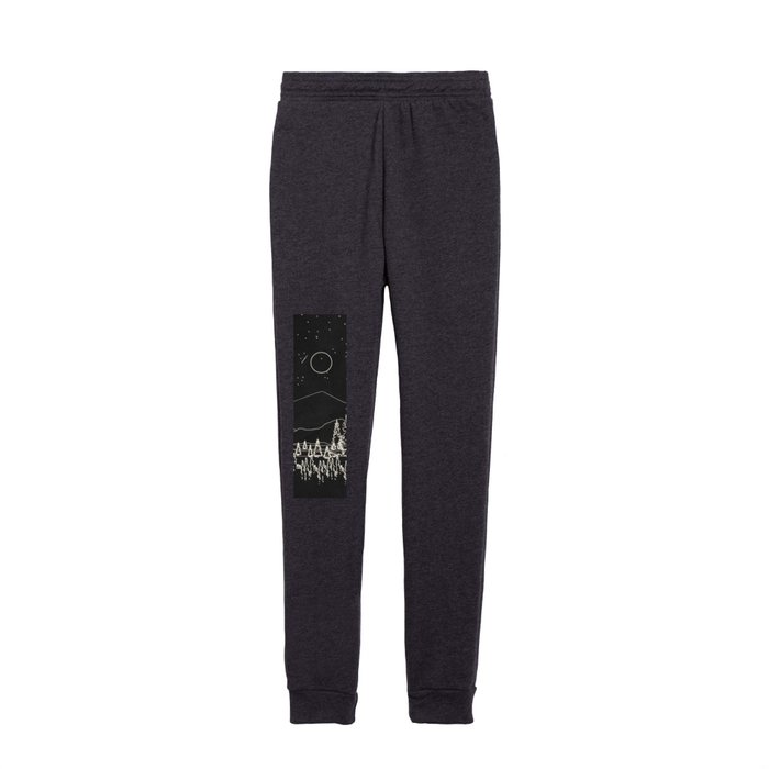 Night Forest Linescape Kids Joggers