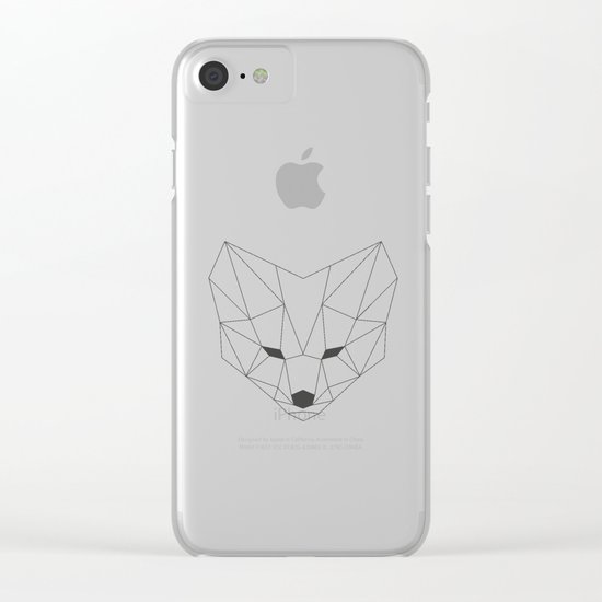 Fox Clear iPhone Case
