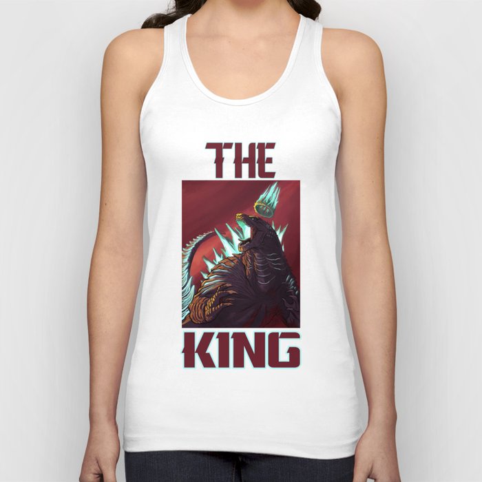 The King (with text) Tank Top