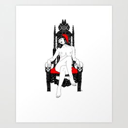 Witches Throne Art Print