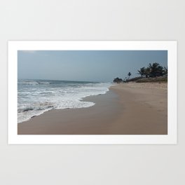 Calm Beach Art Print