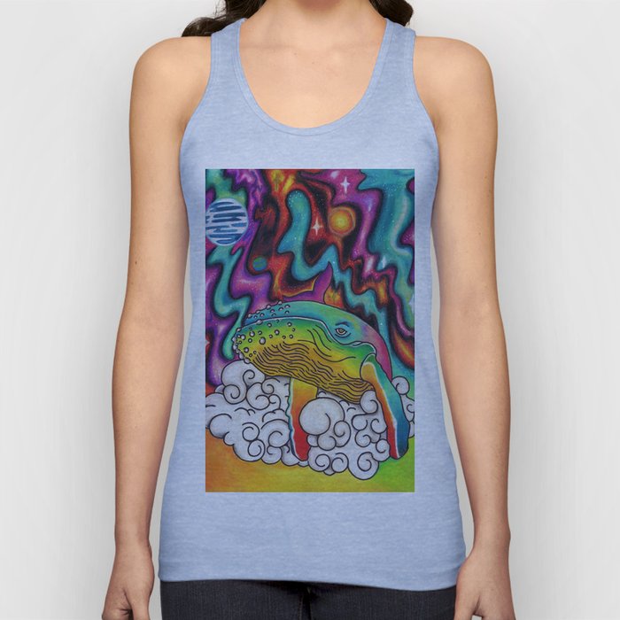 Lucas the Space Whale Tank Top