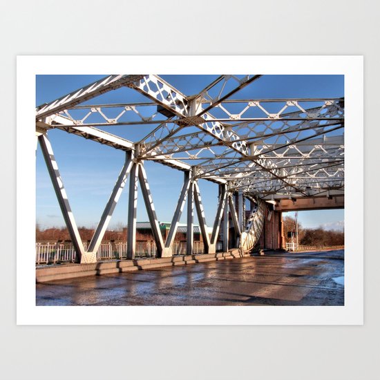 Sutton Bridge, Hull Art Print