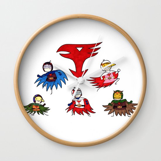 Gatchaman! Wall Clock