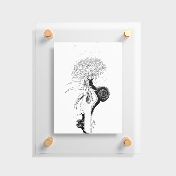 Snails n' Claws Floating Acrylic Print