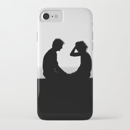 Love is... Black and white photography iPhone Case