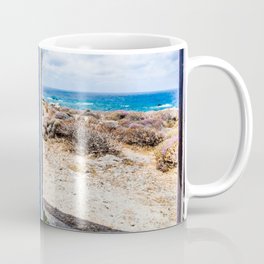 Elafonisi Blue Door - Crete, Greece Coffee Mug