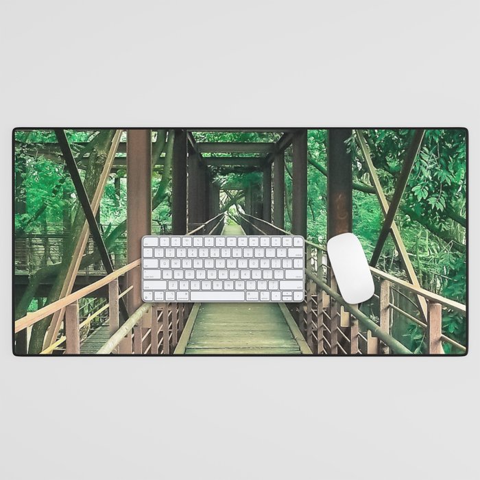 Brazil Photography - Popular Park In Sao Paulo Desk Mat