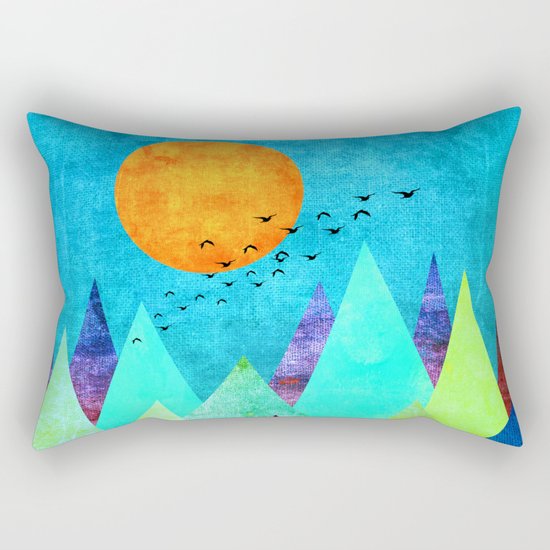 Landscape XOX Rectangular Pillow