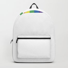 Funny Matching Couple Lesbian Gay Pride LGBT Backpack