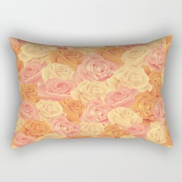 Field of Roses Rectangular Pillow