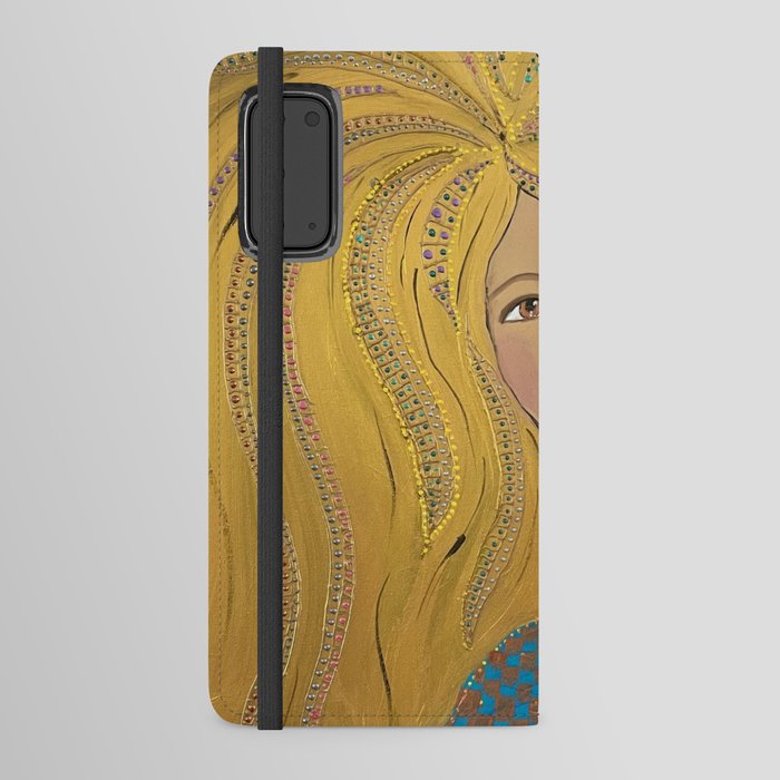 Sister Golden Hair Android Wallet Case