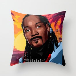 Snoop Throw Pillow