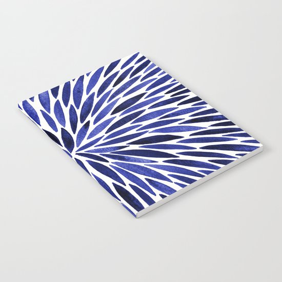 Navy Burst Notebook
