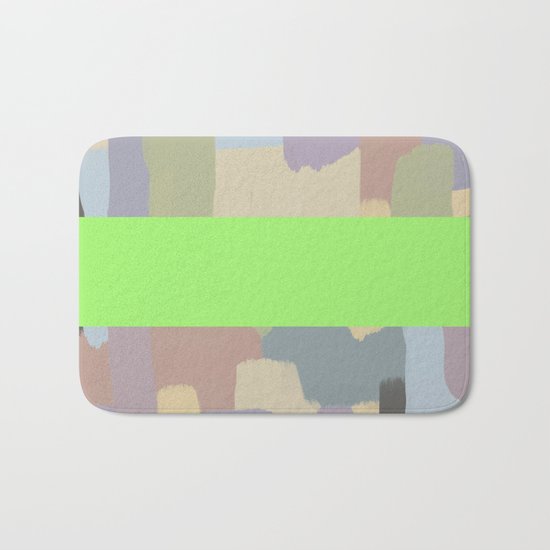 Abstract Painting No. 15 Bath Mat