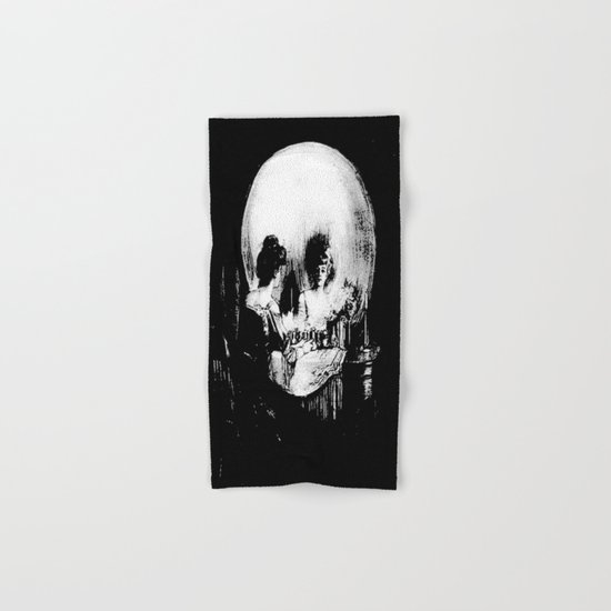 All Is Vanity: Halloween Life, Death, and Existence Hand & Bath Towel