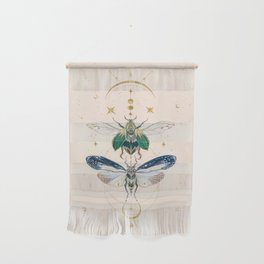 Moon insects Wall Hanging