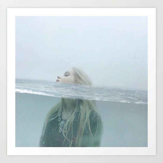 breathe in Art Print