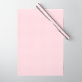 Millennial Pink Solid Blush Rose Quartz Wrapping Paper