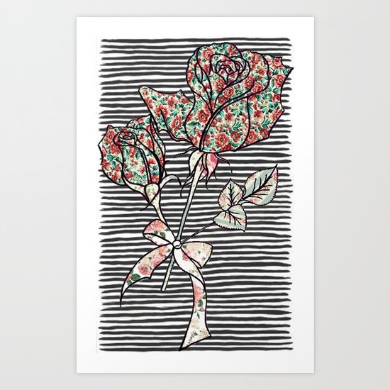 Rose Art Print