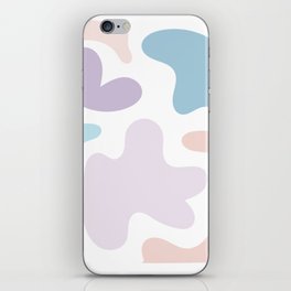 27 Abstract Shapes Pastel Background 220729 Valourine Design iPhone Skin