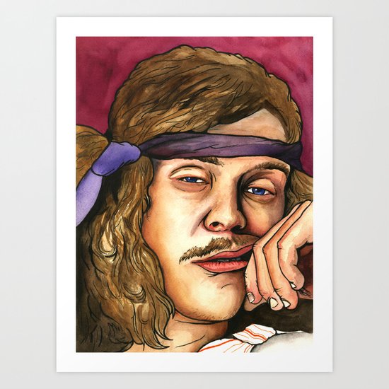 BLAKE HUNGOVER Art Print