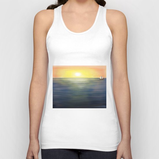 Sea Sun Unisex Tank Top
